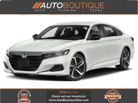 Black 2021 Honda Accord Sedan Sport for sale in Columbus, OH