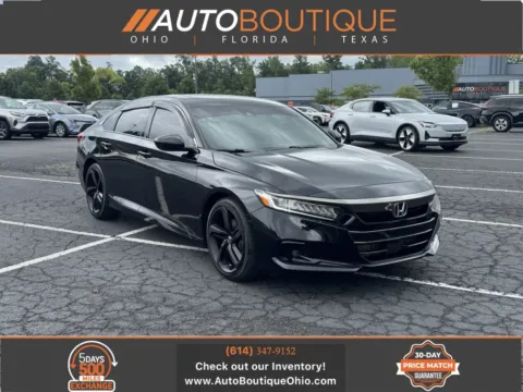 Black 2021 Honda Accord Sedan Sport for sale in Columbus, OH