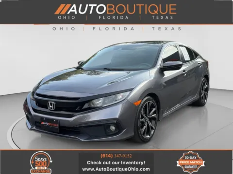 Red 2019 Honda Civic Sedan Sport for sale in Columbus, OH