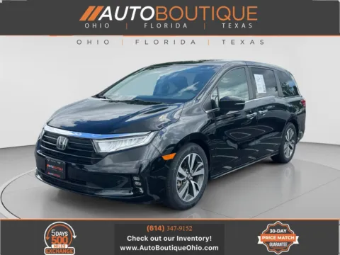 Black 2023 Honda Odyssey Touring for sale in Columbus, OH