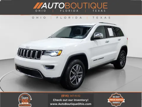 White 2019 Jeep Grand Cherokee Limited for sale in Columbus, OH