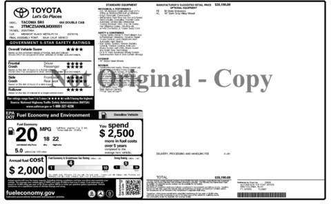 Photos of 2020 Toyota Tacoma SR5 for sale in Columbus, OH at Auto Boutique Ohio