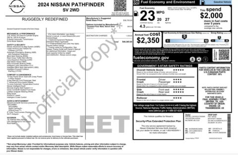 Photos of 2024 Nissan Pathfinder SV for sale in Columbus, OH at Auto Boutique Ohio