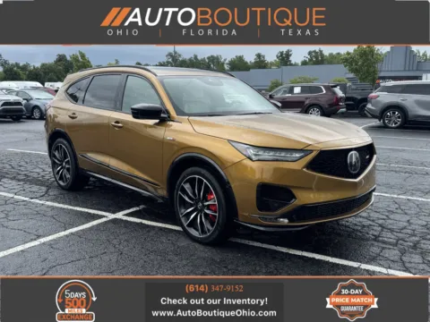 Yellow 2022 Acura MDX Type S w/Advance Package for sale in Columbus, OH