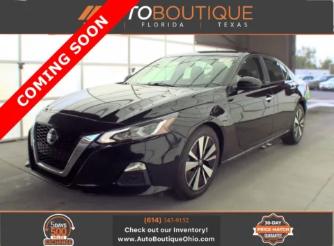 Black 2021 Nissan Altima 2.5 SV for sale in Columbus, OH