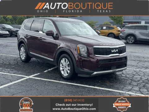 Red 2022 Kia Telluride LX for sale in Columbus, OH