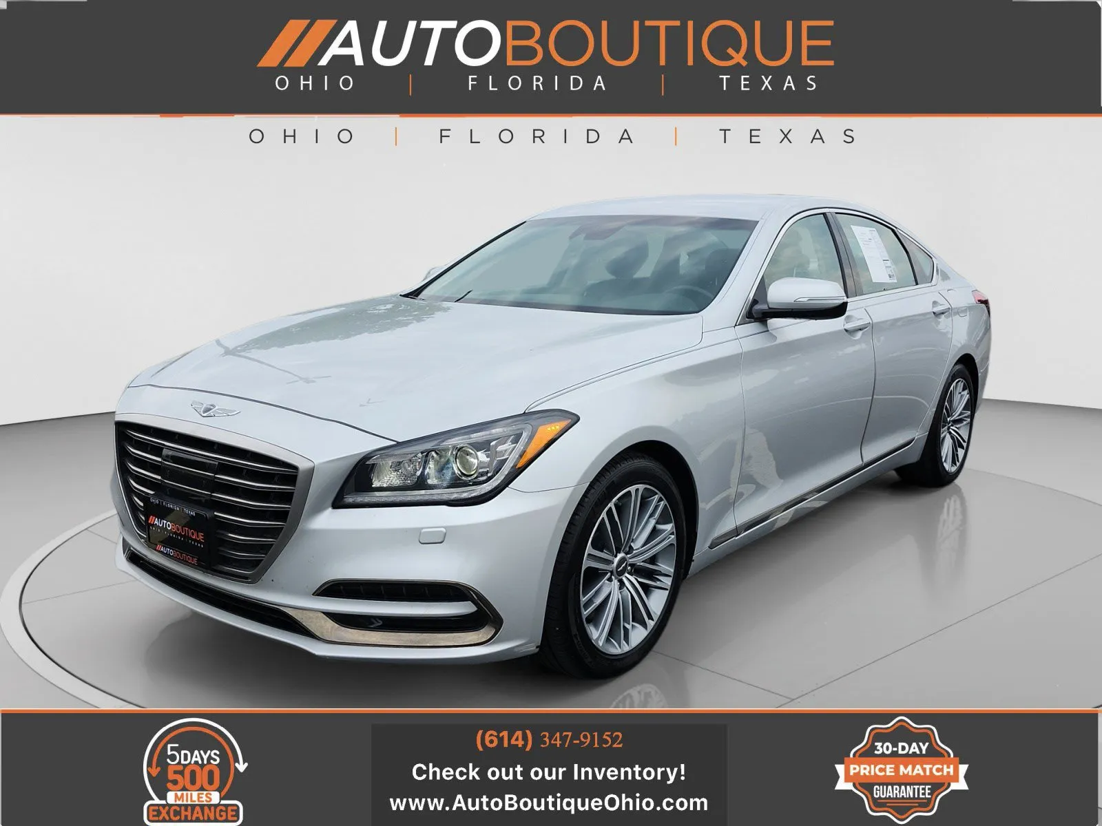 2019 GENESIS G80