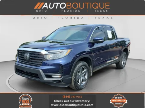 Blue 2021 Honda Ridgeline RTL for sale in Columbus, OH