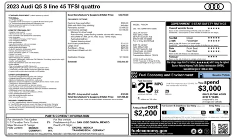 Photos of 2023 Audi Q5 S line Premium for sale in Columbus, OH at Auto Boutique Ohio