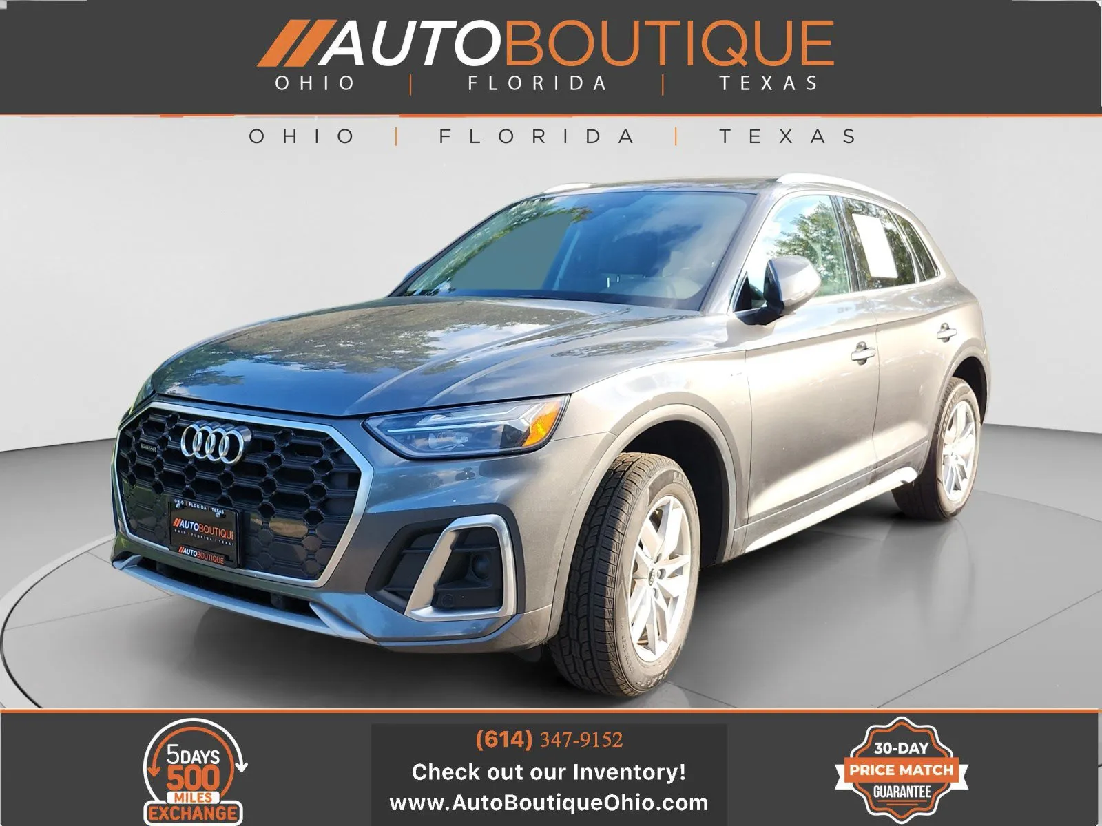 Gray 2023 Audi Q5 S line Premium for sale in Columbus, OH
