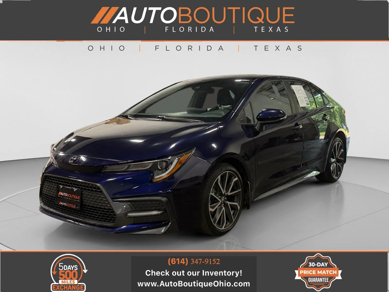 Blue 2022 Toyota Corolla SE for sale in Columbus, OH