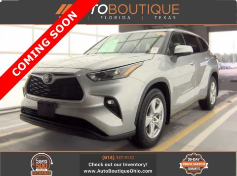 Silver 2022 Toyota Highlander Hybrid LE for sale in Columbus, OH