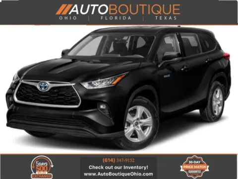 Silver 2022 Toyota Highlander Hybrid LE for sale in Columbus, OH