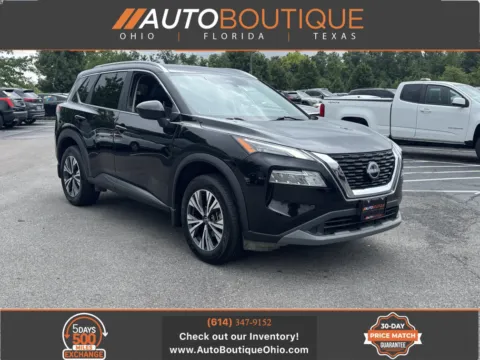 Black 2023 Nissan Rogue SV for sale in Columbus, OH