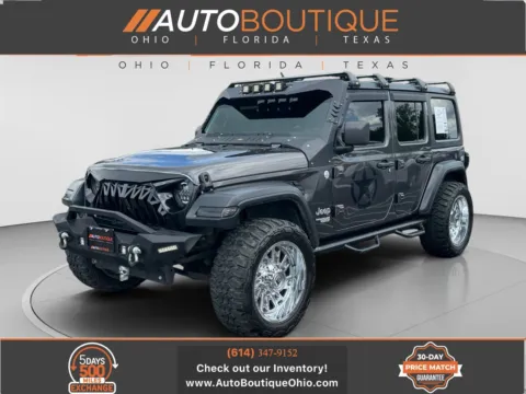 Gray 2019 Jeep Wrangler Unlimited Sport S for sale in Columbus, OH
