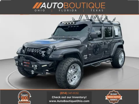Gray 2019 Jeep Wrangler Unlimited Sport S for sale in Columbus, OH