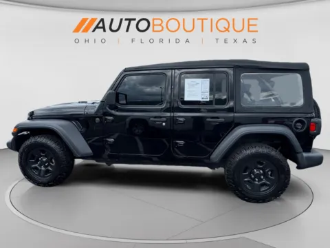 Photos of 2022 Jeep Wrangler Unlimited Sport for sale in Columbus, OH at Auto Boutique Ohio