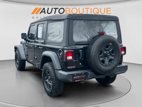 Another view of 2022 Jeep Wrangler Unlimited Sport for sale in Columbus, OH at Auto Boutique Ohio