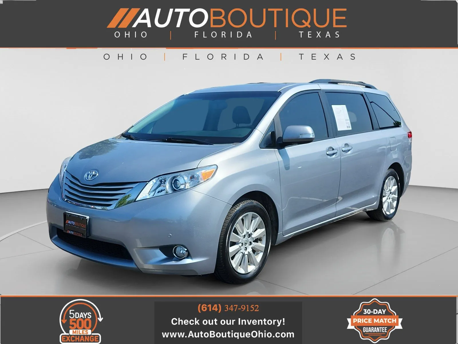2014 Toyota Sienna Ltd for sale in Columbus, OH