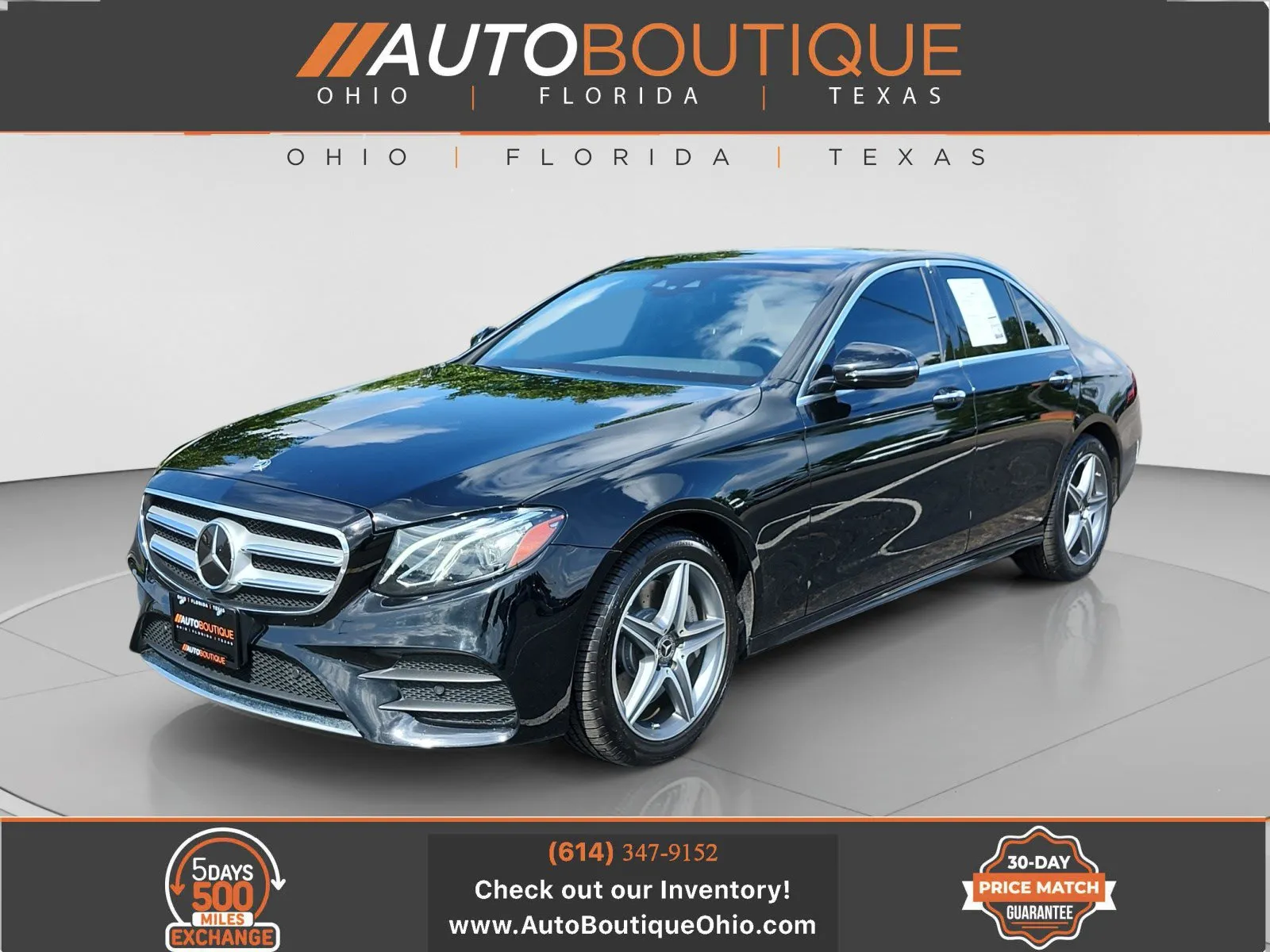 Black 2019 Mercedes-Benz E-Class E 450 for sale in Columbus, OH
