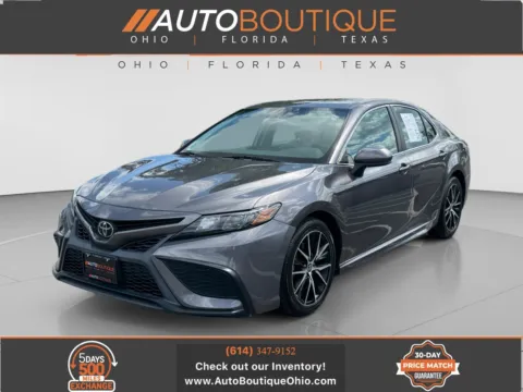 Gray 2021 Toyota Camry SE for sale in Columbus, OH