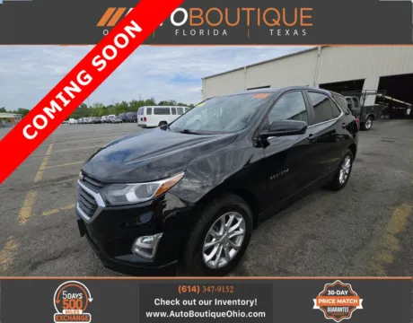 Black 2021 Chevrolet Equinox LT for sale in Columbus, OH