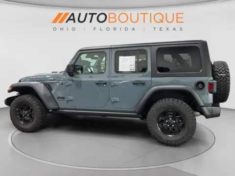 Photos of 2025 Jeep Wrangler Willys for sale in Columbus, OH at Auto Boutique Ohio