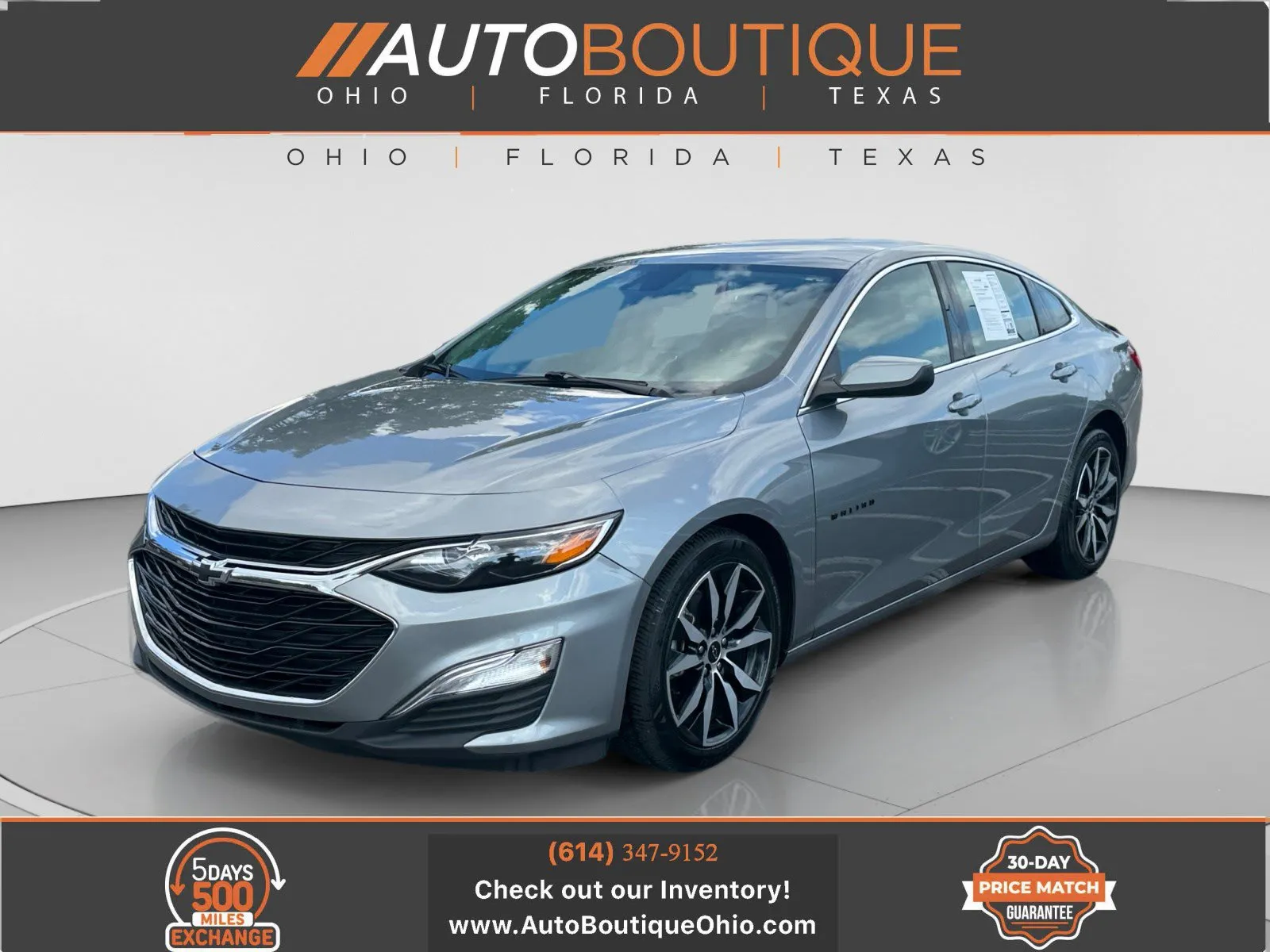 Gray 2024 Chevrolet Malibu RS for sale in Columbus, OH