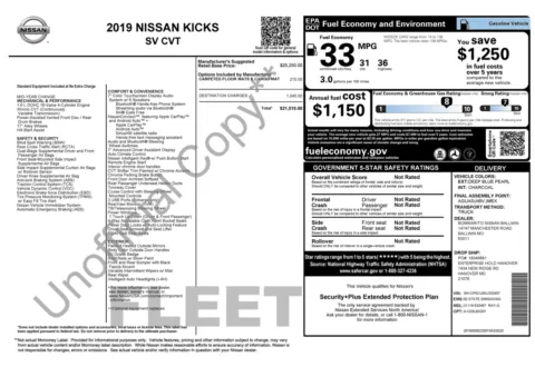 Photos of 2019 Nissan Kicks SV for sale in Columbus, OH at Auto Boutique Ohio
