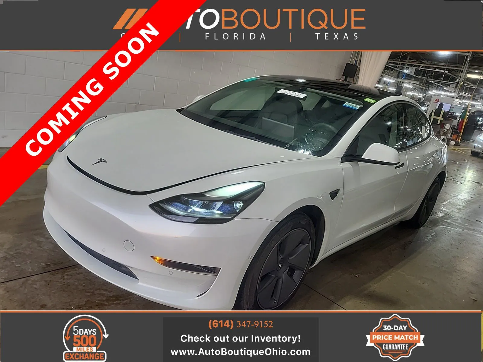 White 2022 Tesla Model 3 for sale in Columbus, OH