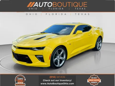 Yellow 2017 Chevrolet Camaro 1SS for sale in Columbus, OH