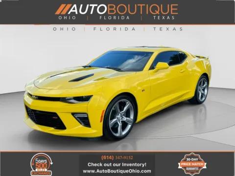 Yellow 2017 Chevrolet Camaro 1SS for sale in Columbus, OH