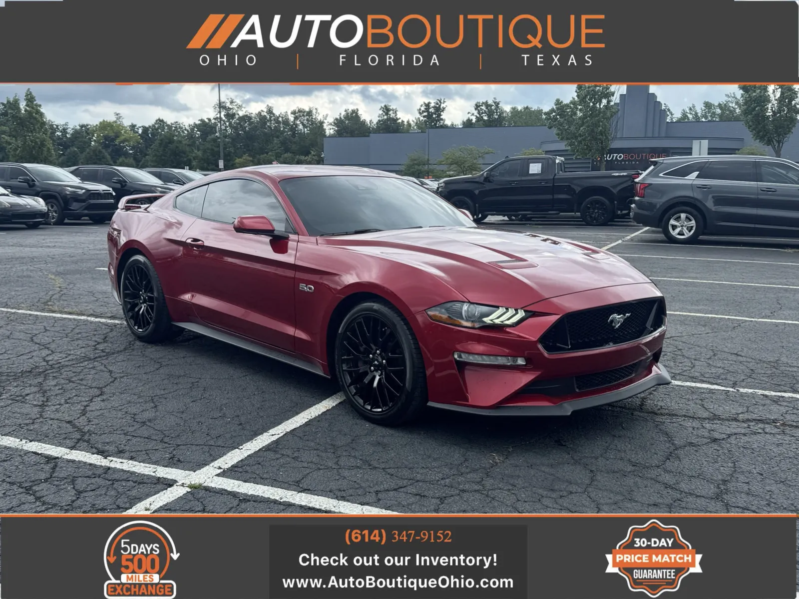 Red 2021 Ford Mustang GT for sale in Columbus, OH