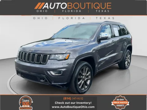 Gray 2016 Jeep Grand Cherokee Limited 75th Anniversary for sale in Columbus, OH