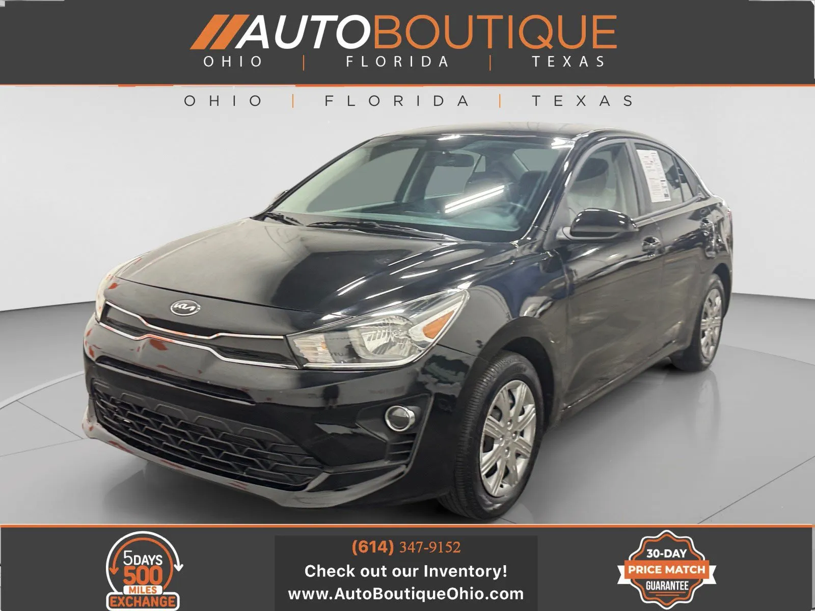 Black 2023 Kia Rio LX for sale in Columbus, OH