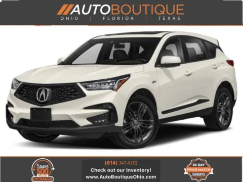 White 2021 Acura RDX w/A-Spec Package for sale in Columbus, OH