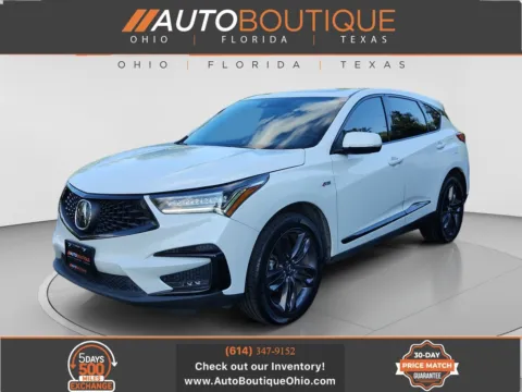 White 2021 Acura RDX w/A-Spec Package for sale in Columbus, OH