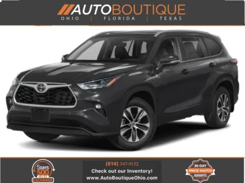 White 2023 Toyota Highlander XLE for sale in Columbus, OH