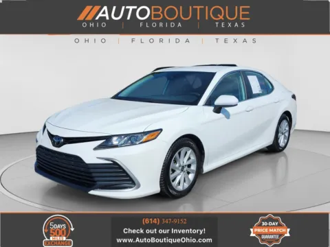 White 2021 Toyota Camry LE for sale in Columbus, OH