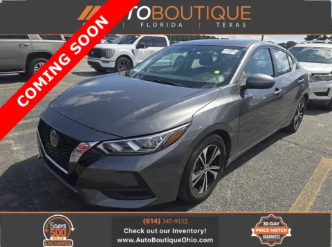 Gray 2021 Nissan Sentra SV for sale in Columbus, OH