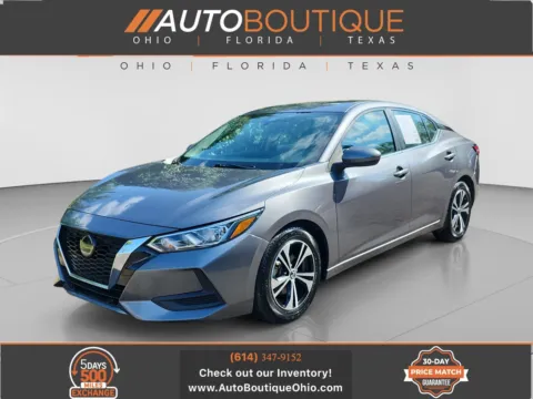Gray 2021 Nissan Sentra SV for sale in Columbus, OH