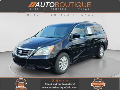 Black 2010 Honda Odyssey EX-L for sale in Columbus, OH