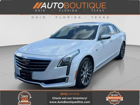 White 2016 Cadillac CT6 Luxury AWD for sale in Columbus, OH