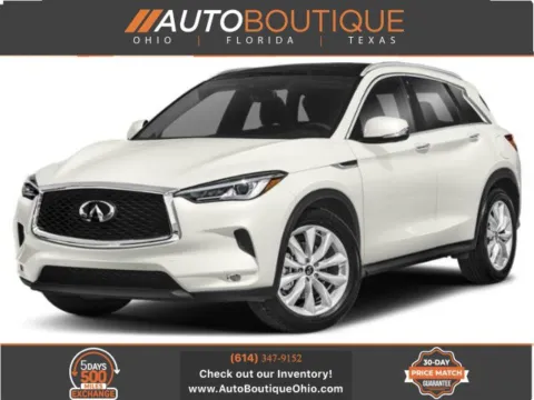 Black 2021 INFINITI QX50 LUXE for sale in Columbus, OH