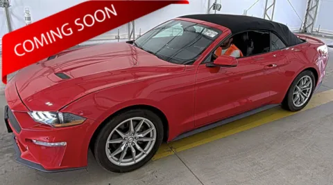 Red 2018 Ford Mustang EcoBoost Premium for sale in Columbus, OH