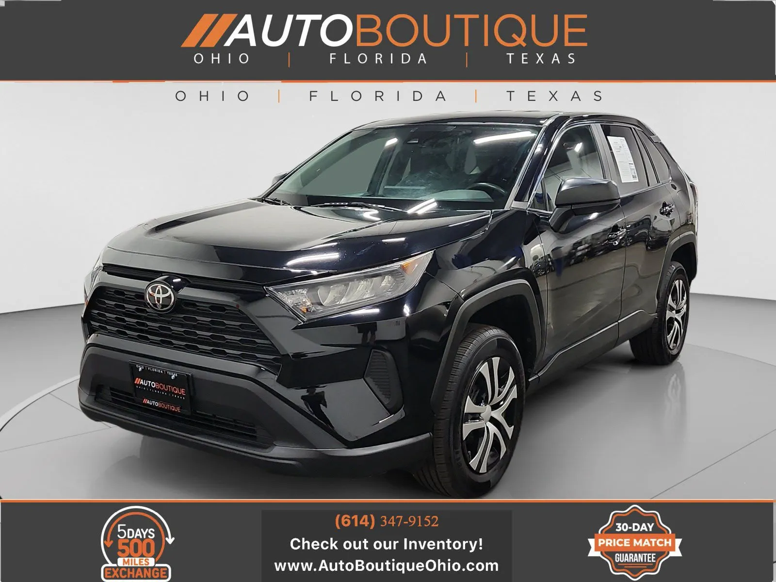 Black 2022 Toyota RAV4 LE for sale in Columbus, OH