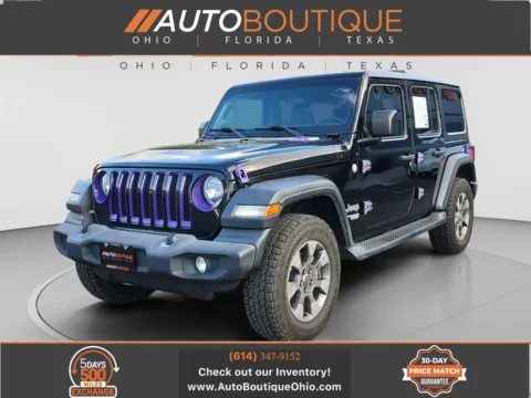 Black 2018 Jeep Wrangler Unlimited Sport S for sale in Columbus, OH