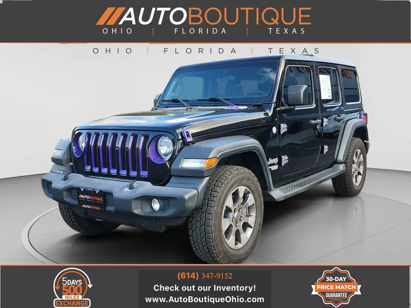 Black 2018 Jeep Wrangler Unlimited Sport S for sale in Columbus, OH