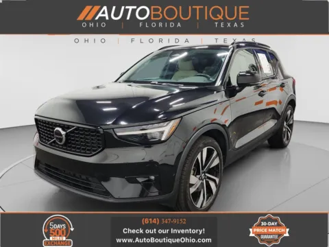 Black 2023 Volvo XC40 Ultimate Dark Theme for sale in Columbus, OH