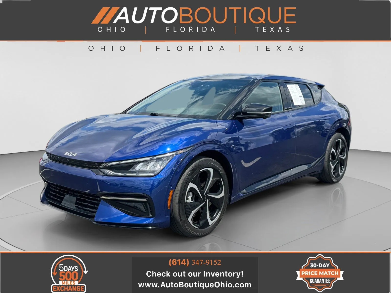 Blue 2023 Kia EV6 GT-Line for sale in Columbus, OH